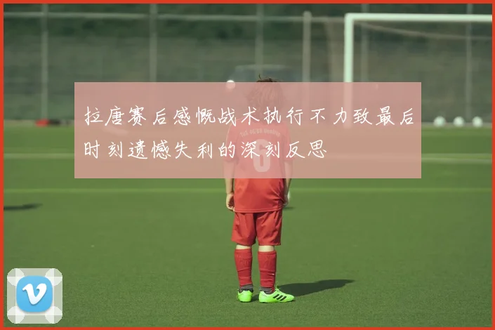 拉唐赛后感慨战术执行不力致最后时刻遗憾失利的深刻反思